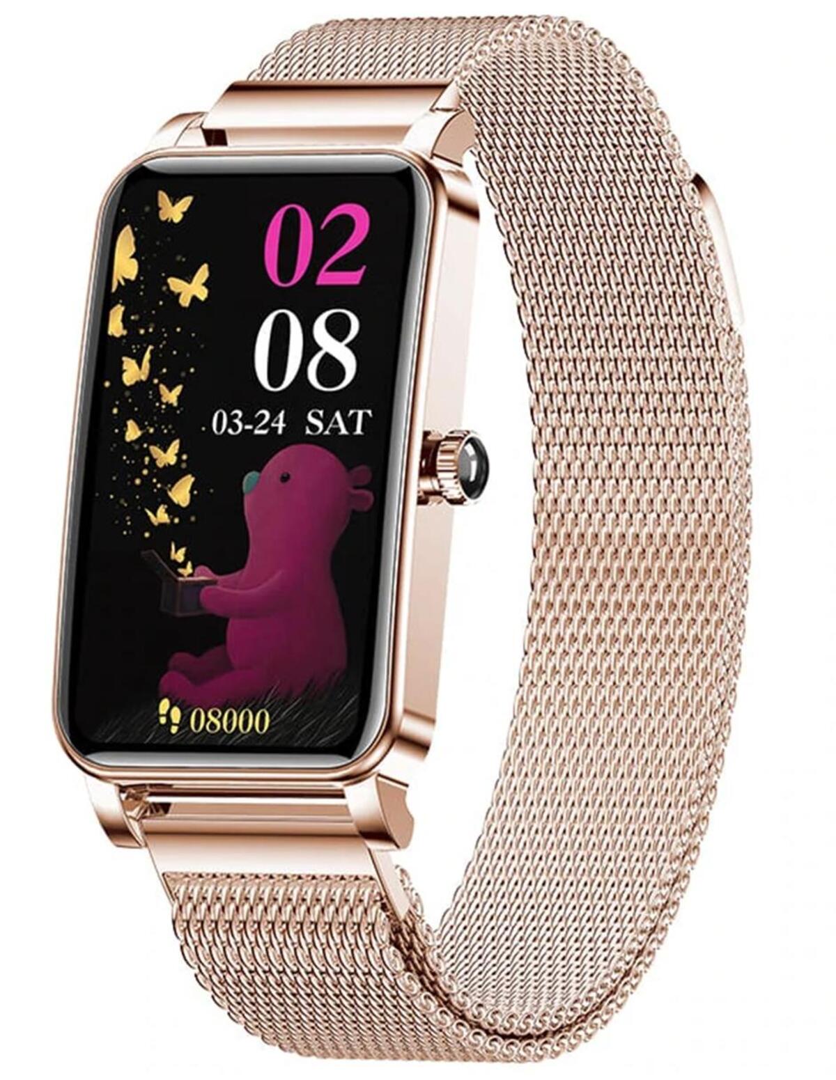 Smartwatch Fralugio ZX19 color Dorado