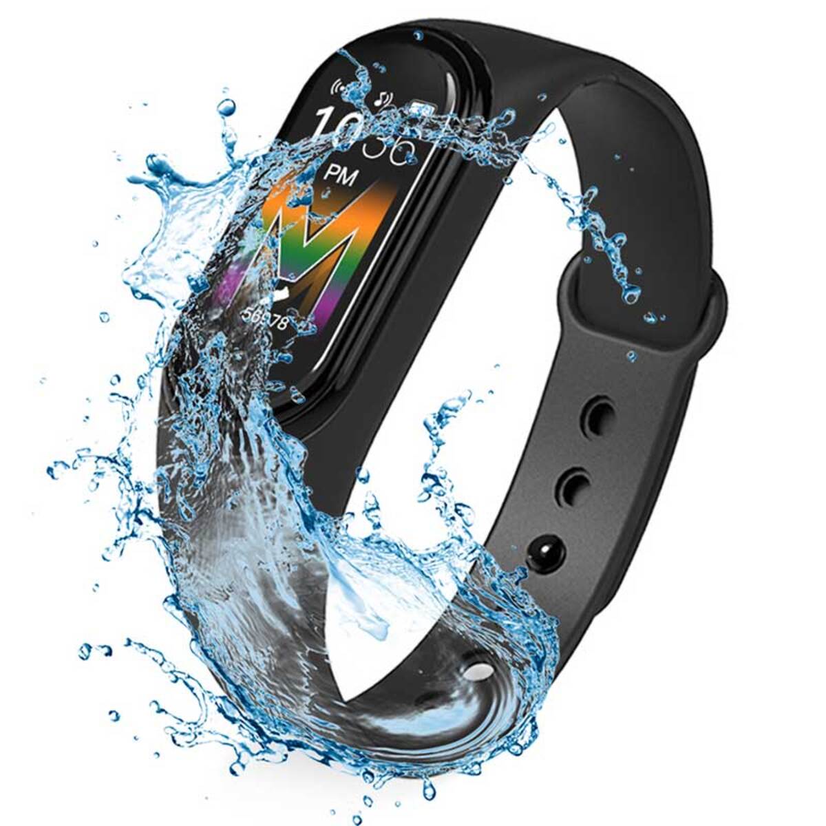 Foto 4 pulgar | Smartband Fralugio M5 color Negro