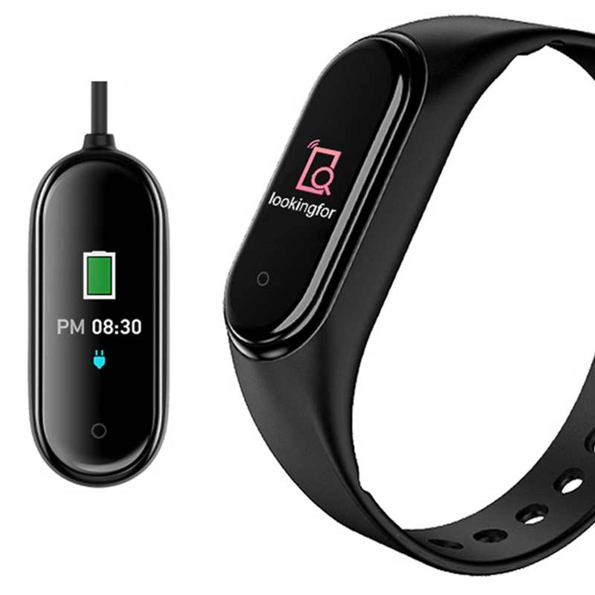 Foto 5 pulgar | Smartband Fralugio M5 color Negro