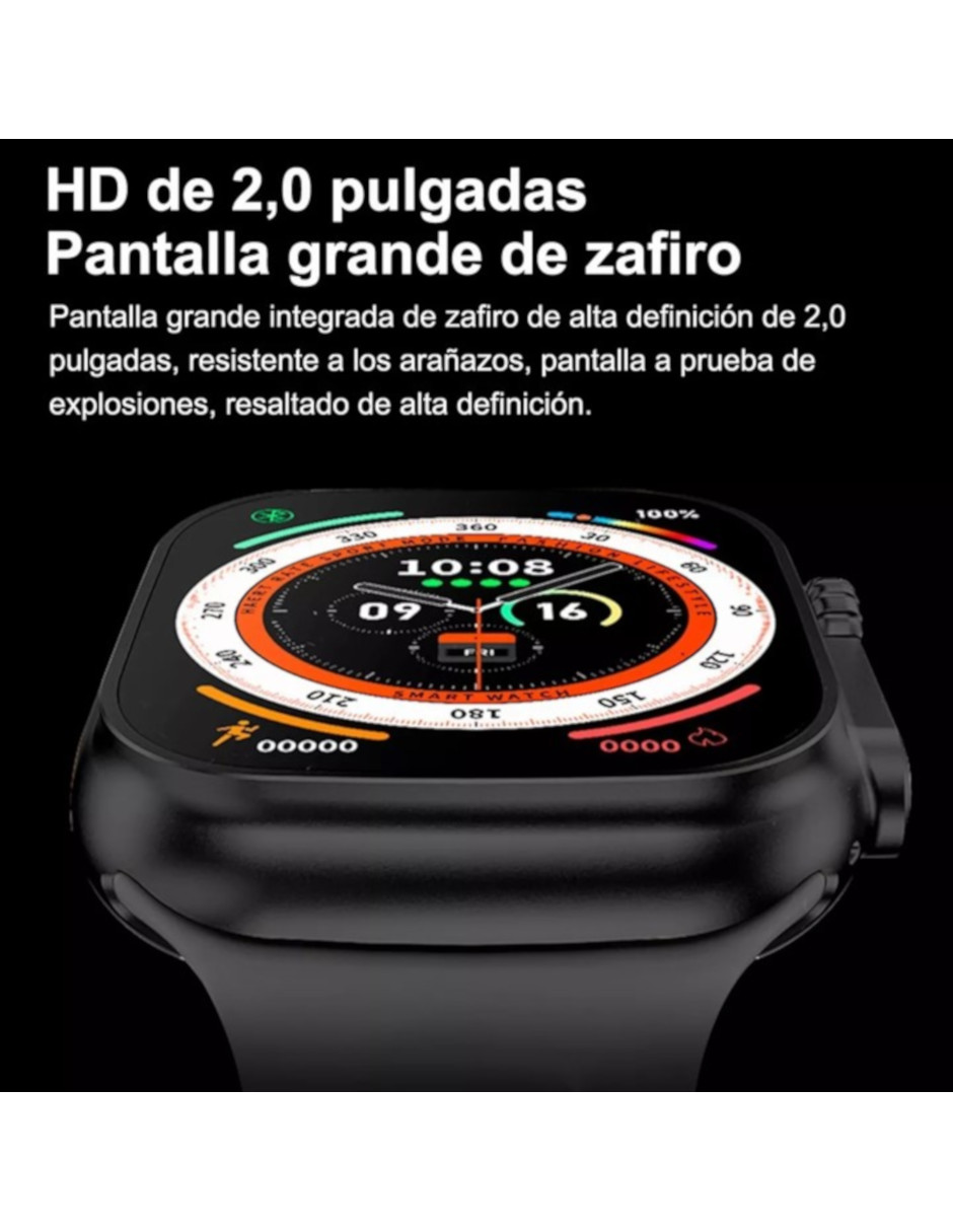 Foto 2 | Reloj Inteligente Serie 8 Petukita Box Z8 Ultra color Negro Unisex