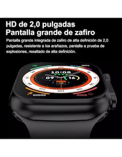 Foto 2 | Reloj Inteligente Serie 8 Petukita Box Z8 Ultra color Negro Unisex