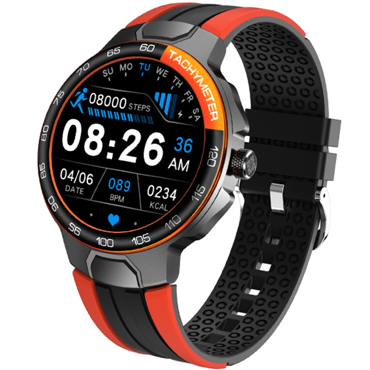 Foto 5 pulgar | Smartwatch Fralugio E15 Multicolor Pantalla HD