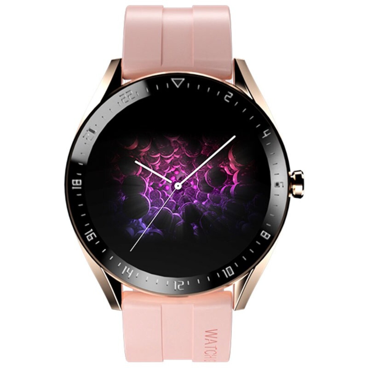 Foto 3 pulgar | Reloj Inteligente Fralugio Smart Watch K60 color Rosa Pro HD Original Full Touch