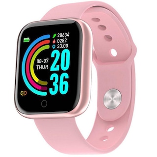 Foto 2 | Smartband D20 Fralugio Notificaciones Monitores de Ejercicio Podómetro Rosa