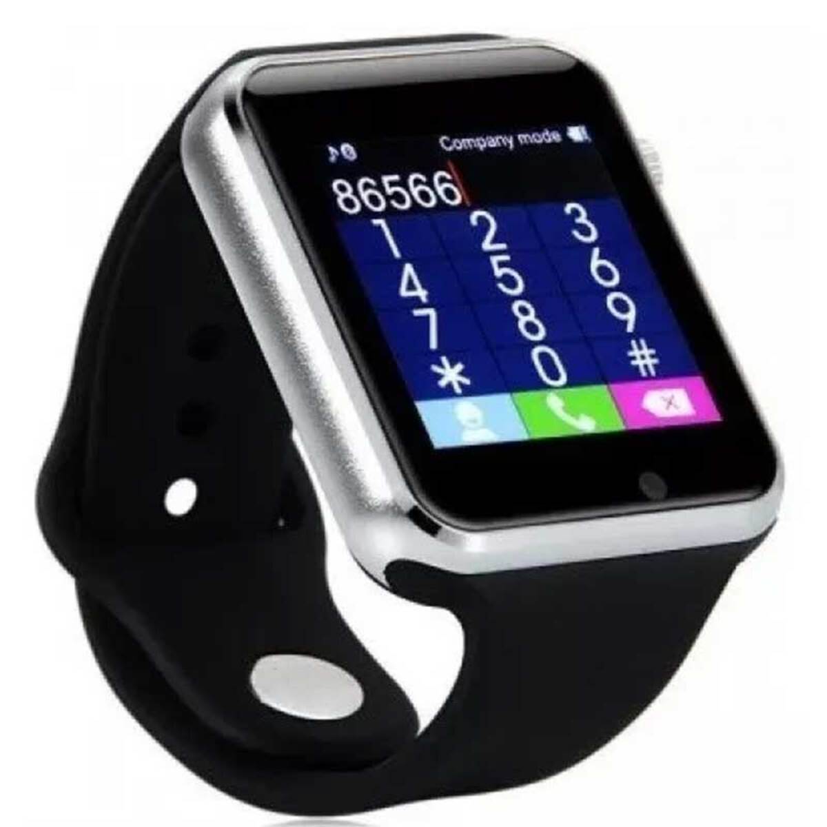 Foto 3 | Smartwatch Fralugio A1 color Negro con Cámara y Ranura para Micro SD