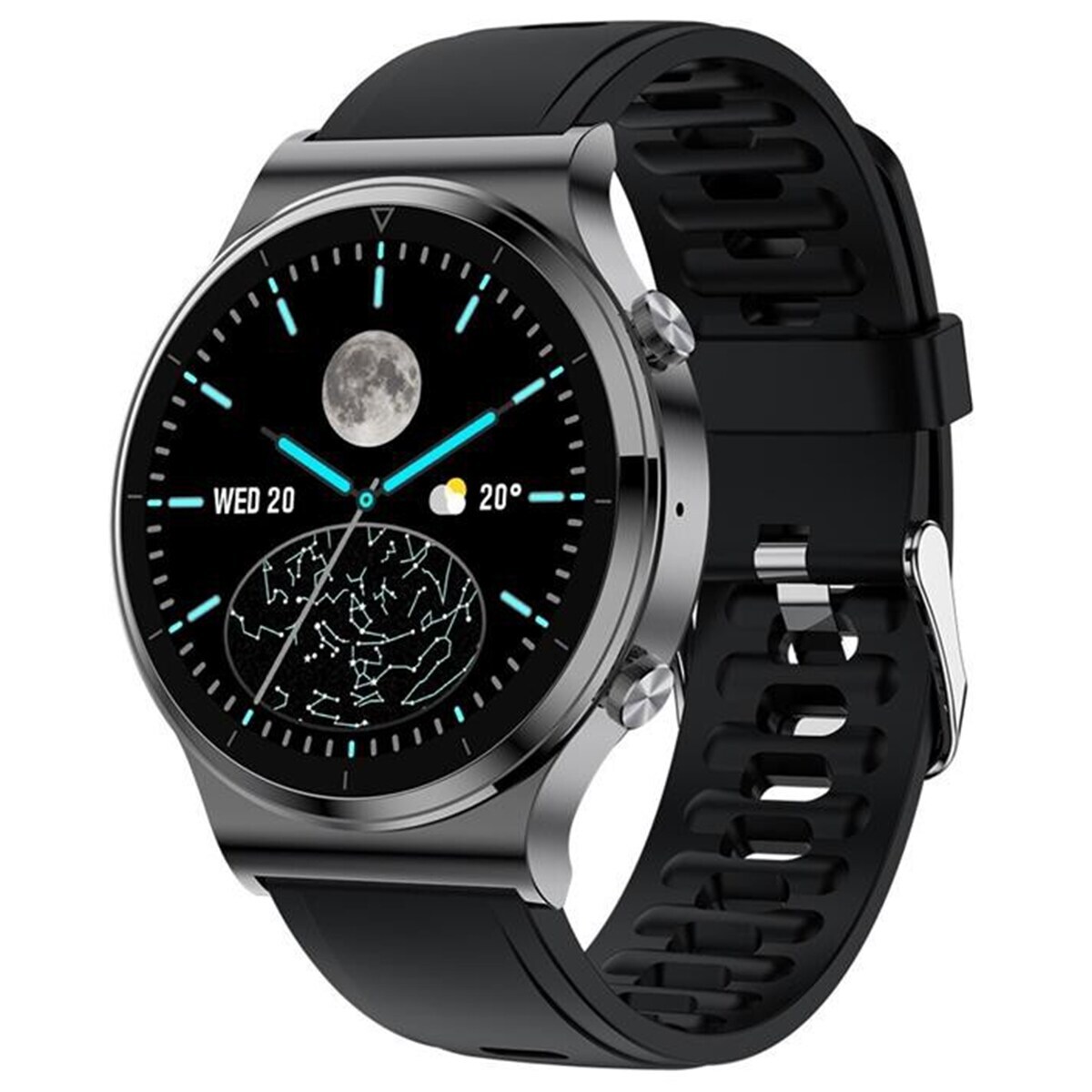 Foto 5 pulgar | Smart Watch Fralugio Reloj Inteligente S600 Full Touch Monitores De Ejercicio color Negro