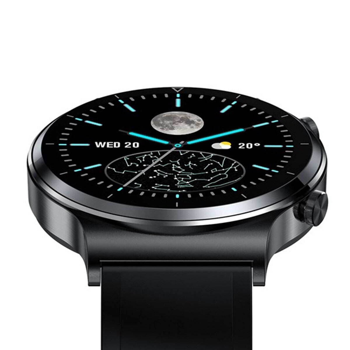 Foto 6 | Smart Watch Fralugio Reloj Inteligente S600 Full Touch Monitores De Ejercicio color Negro