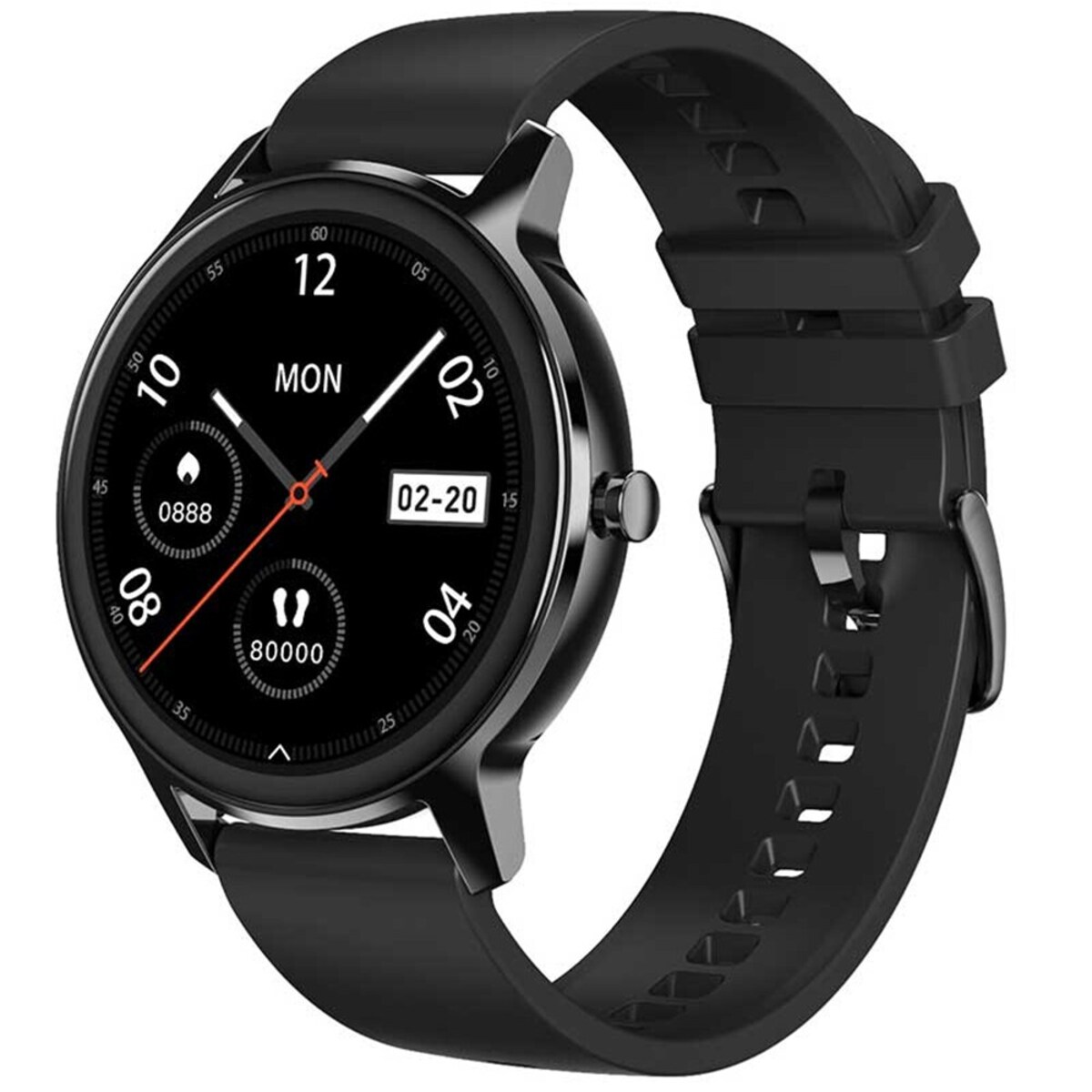 Foto 4 pulgar | Reloj Inteligente Fralugio Smartwatch DT56 Monitores de Ejercicio y Notificaciones color Negro