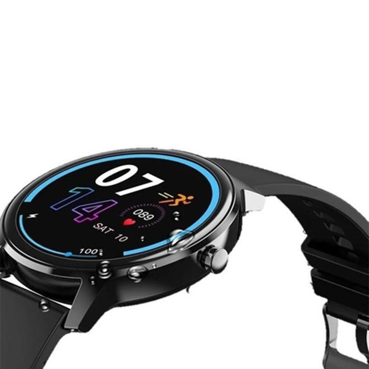 Foto 6 pulgar | Reloj Inteligente Fralugio Smartwatch DT56 Monitores de Ejercicio y Notificaciones color Negro