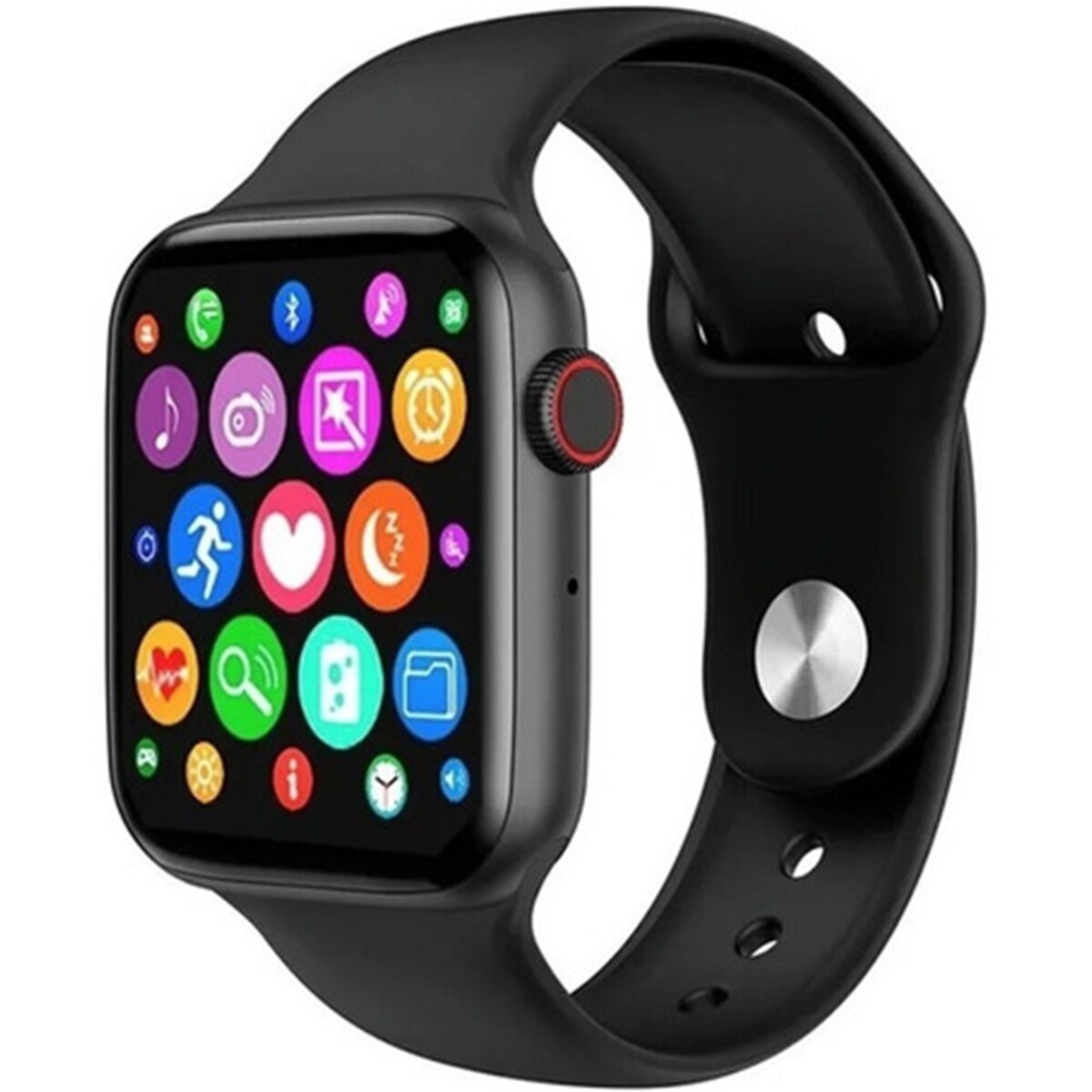 Foto 2 pulgar | Smartwatch Fralugio Reloj Inteligente Full Touch T500 Notificaciones y Llamadas color Negro