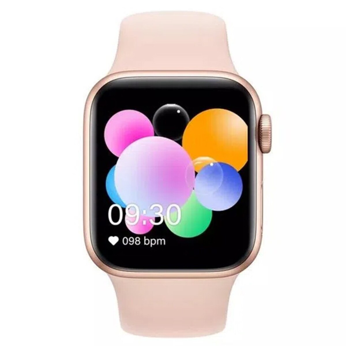 Foto 3 pulgar | Smartwatch Fralugio  Reloj Inteligente Full Touch T500 Notificaciones y Llamadas color Rosa