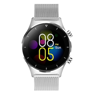 Foto 4 | Reloj Fralugio E13 color Plata Inteligente Smartwatch Metal Notificaciones Full Touch