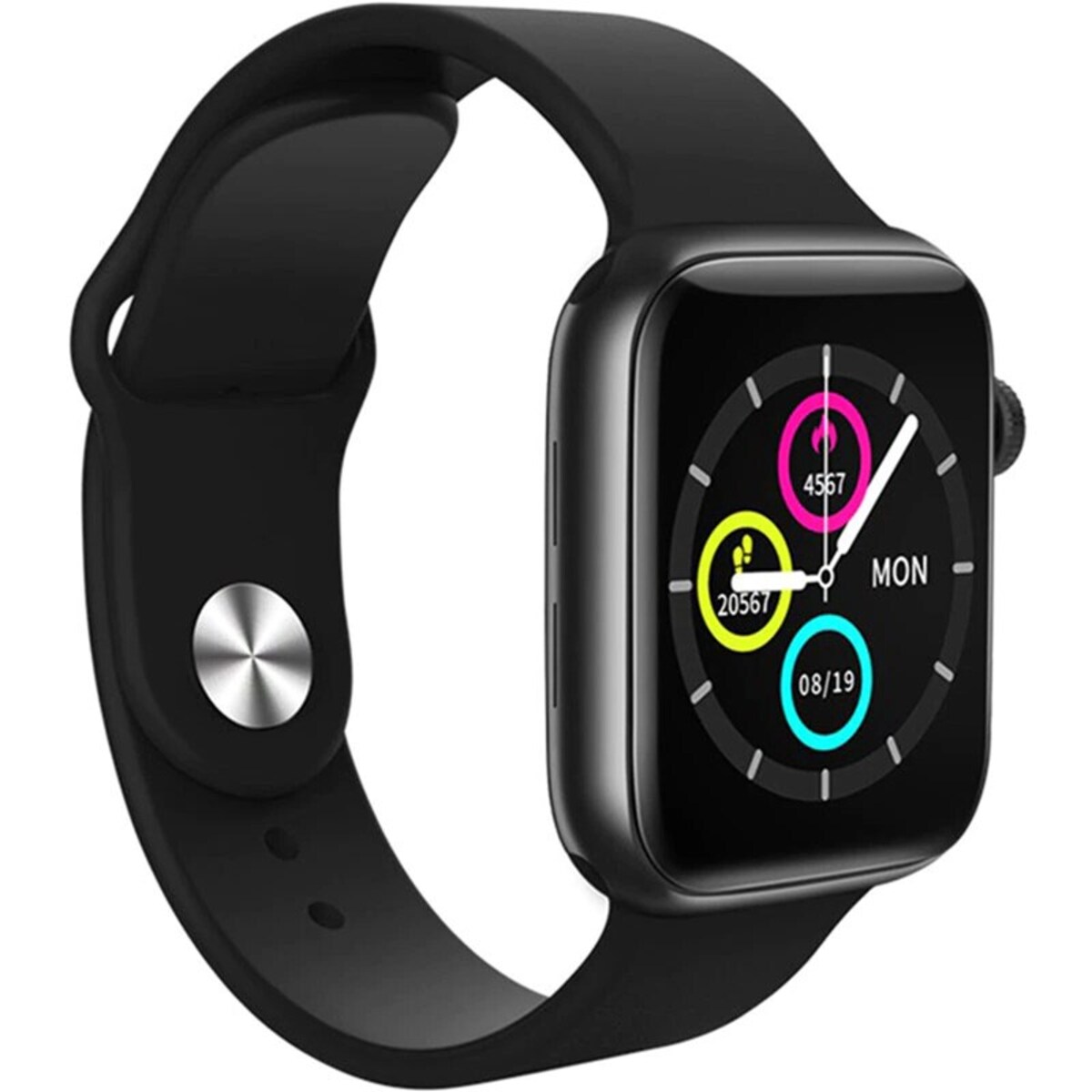 Smartwatch Fralugio Reloj Inteligente X6 color Negro Llamadas y Notificaciones Redes Sociales