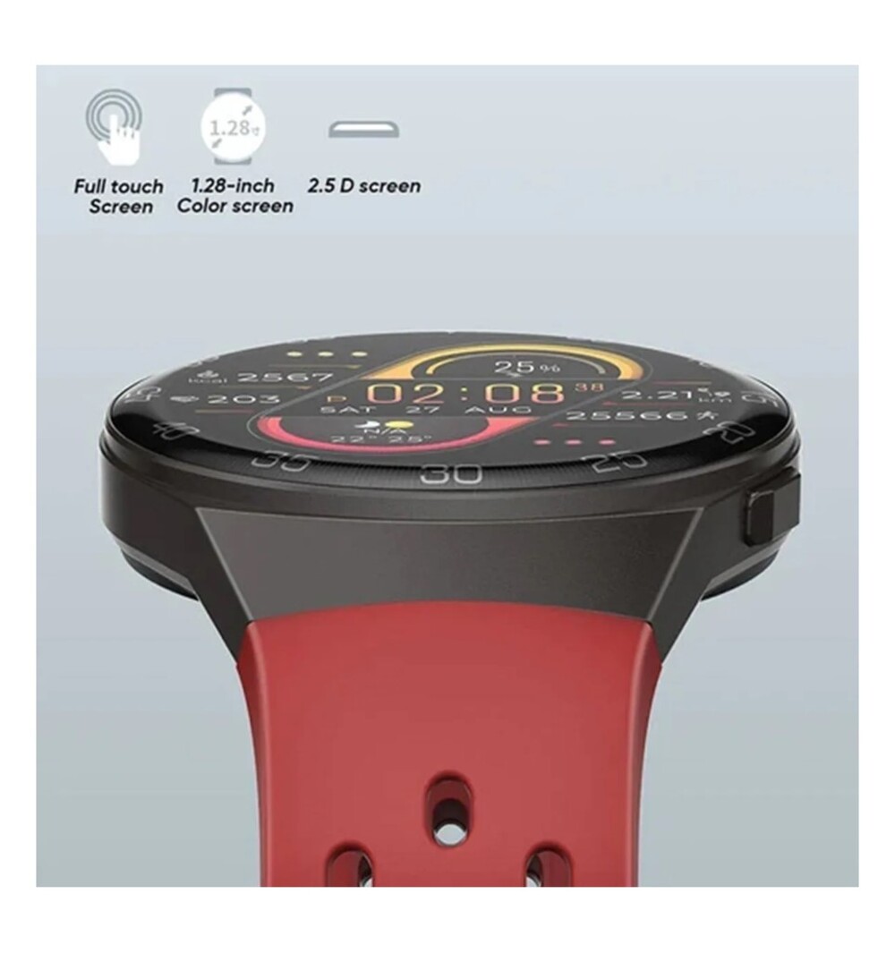 Foto 5 pulgar | Smartwatch Fralugio Bw0272 color Rojo