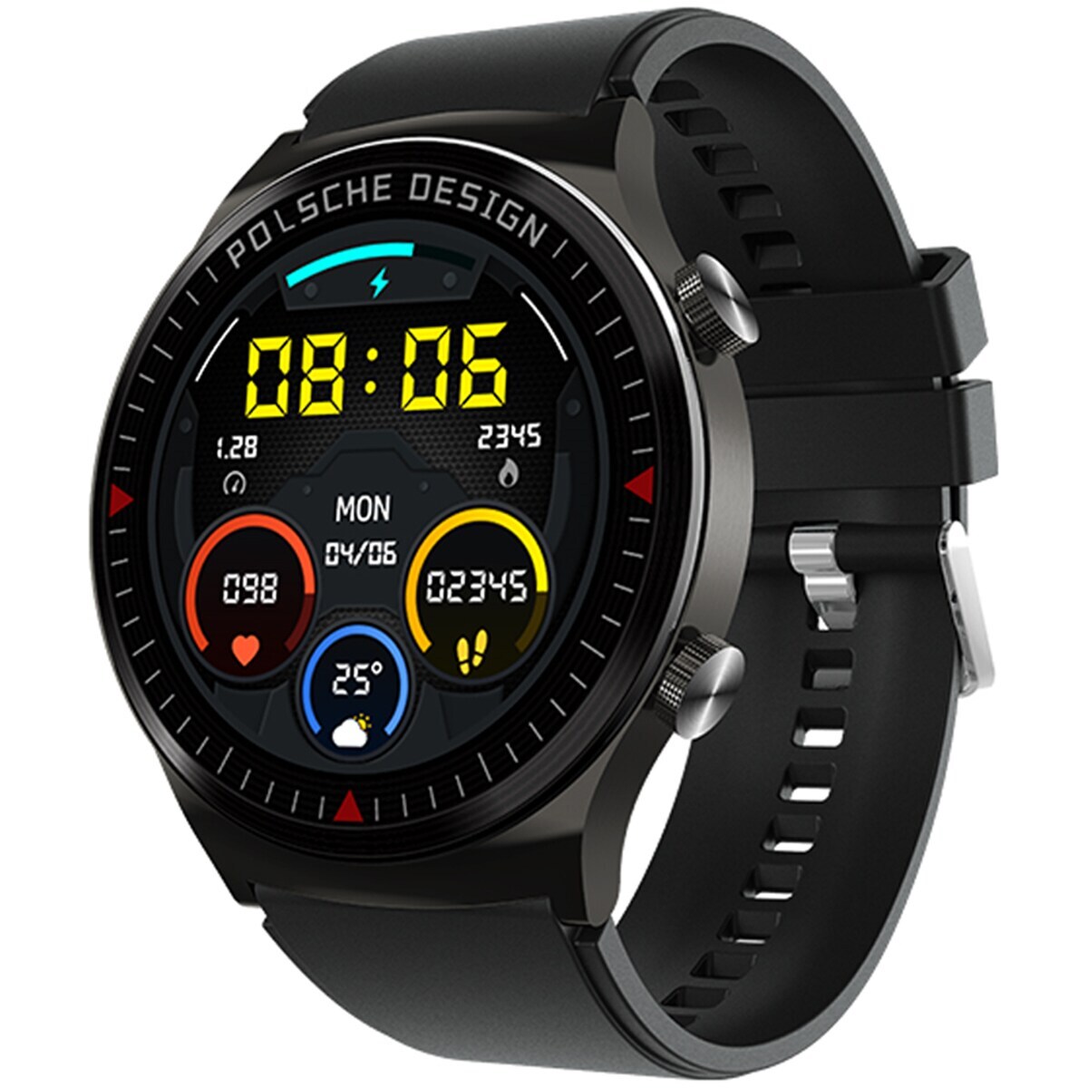 Foto 2 pulgar | Smartwatch Fralugio Hw26 color Negro