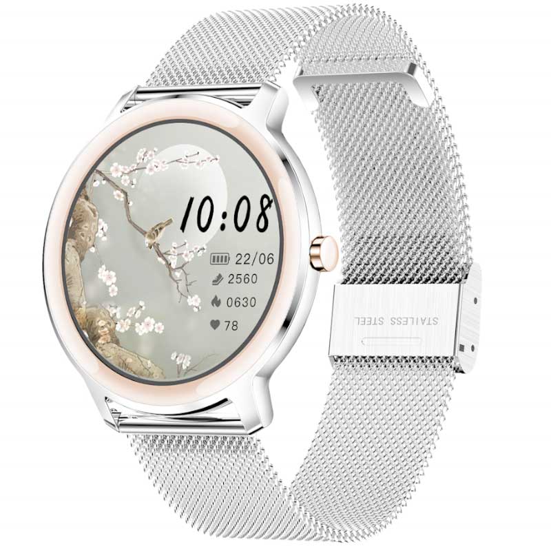 Smartwatch Fralugio R18 color Plata