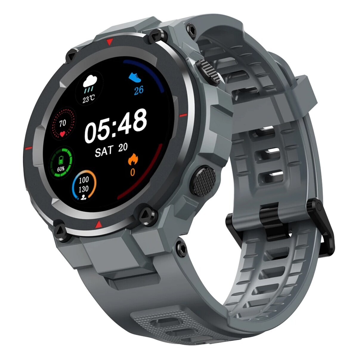 Smartwatch Fralugio Model 3 color Gris