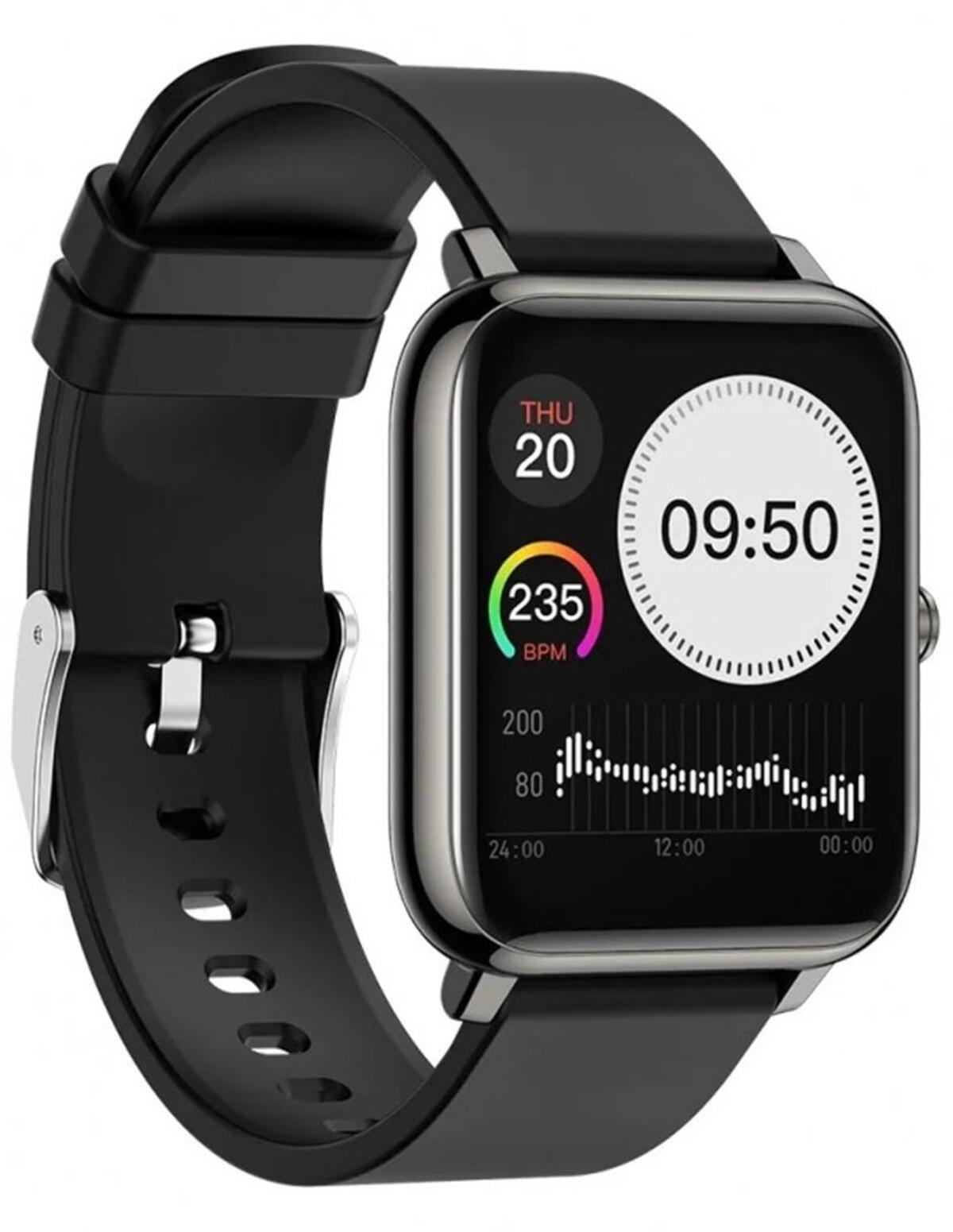 Smartwatch Fralugio P22 color Negro