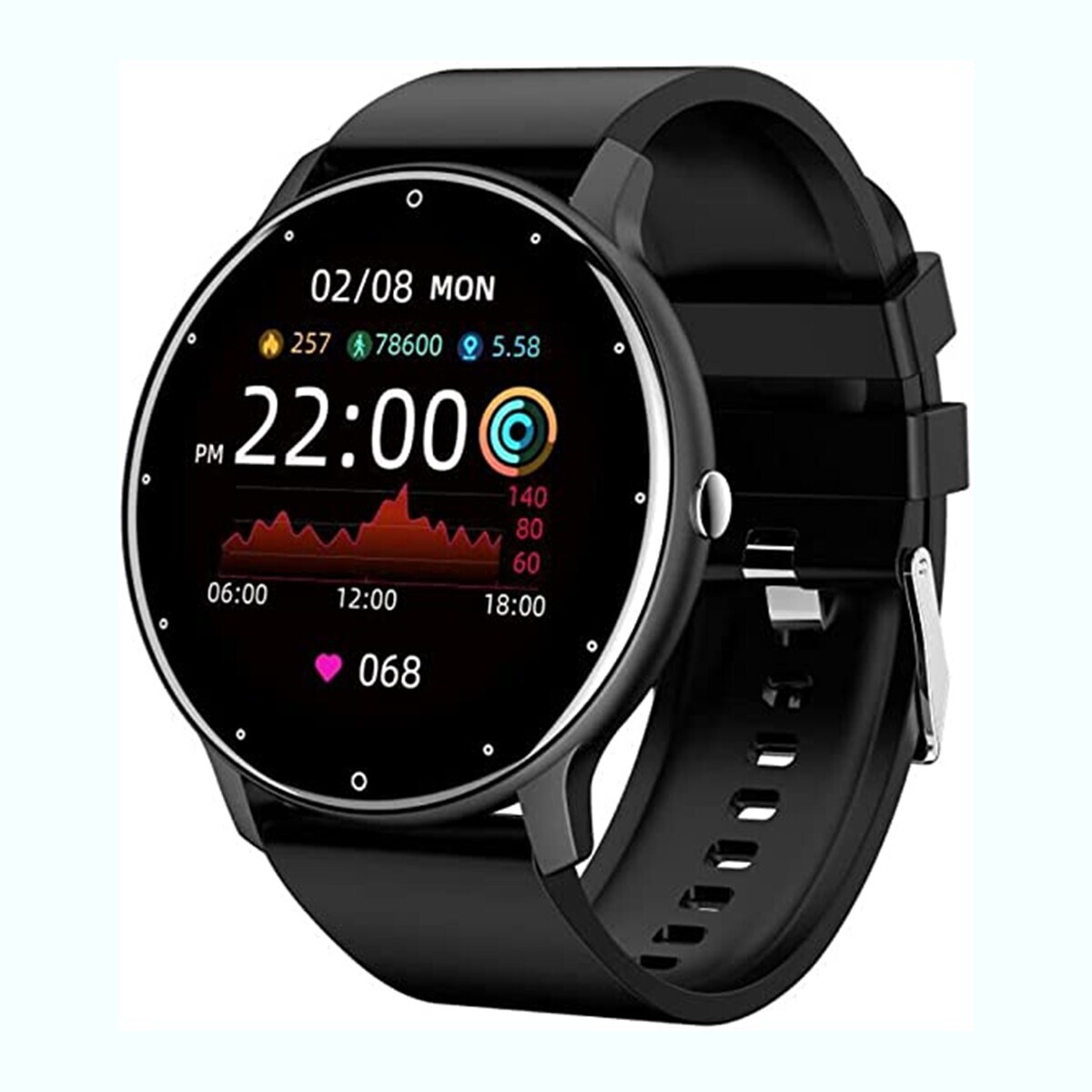 Foto 4 pulgar | Smartwatch Fralugio ZL02 color Negro