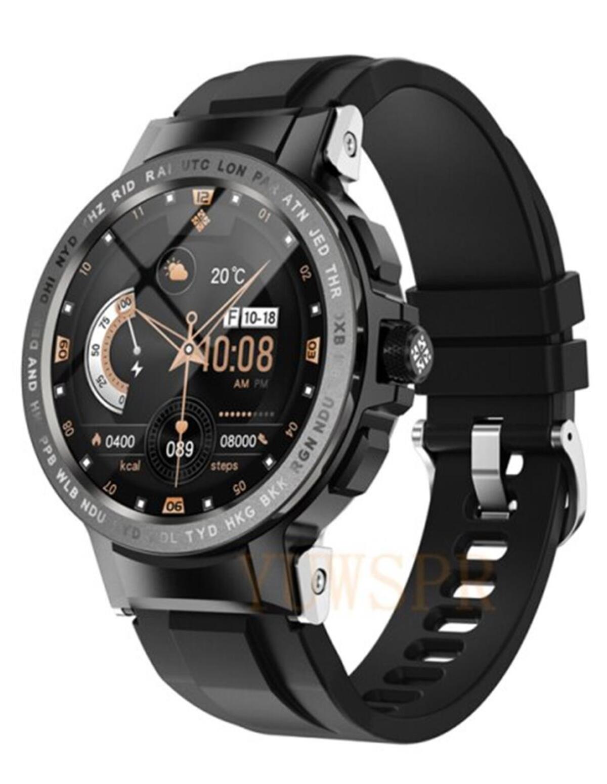 Smartwatch Fralugio E19 color Negro