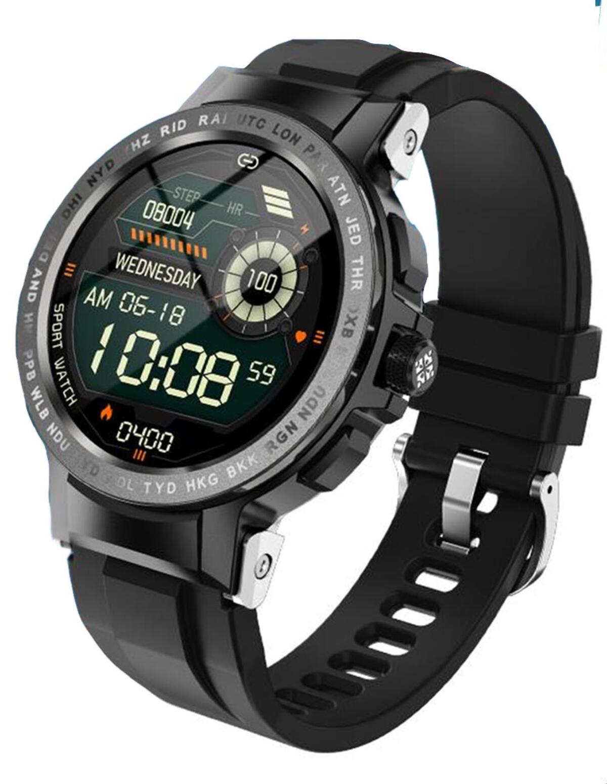 Foto 3 pulgar | Smartwatch Fralugio E19 color Negro