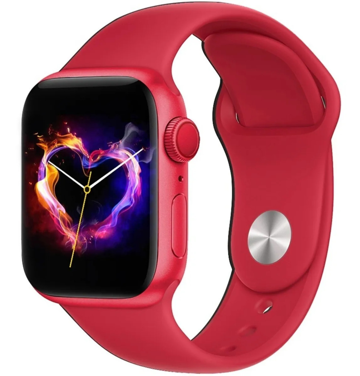 Foto 2 pulgar | Smartwatch Fralugio Watch 8 Max color Rojo