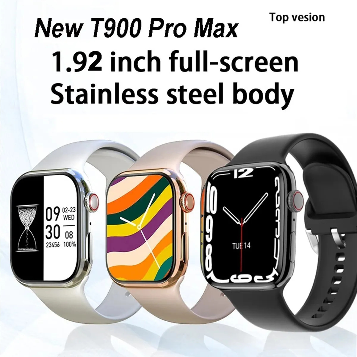 Foto 6 pulgar | Smartwatch Fralugio T900 Pro Max color Blanco