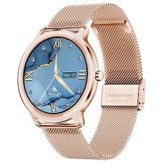 Foto 1 | Smartwatch Fralugio R18 color Dorado Pantalla Multitáctil