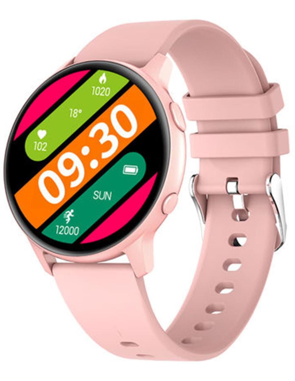 Foto 3 pulgar | Smartwatch Fralugio MX1 color Rosa