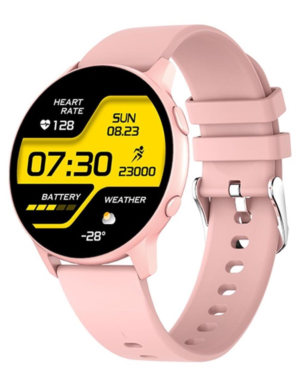 Foto 4 pulgar | Smartwatch Fralugio MX1 color Rosa