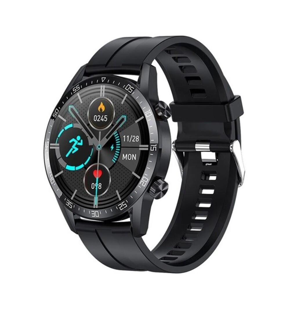 Smartwatch Fralugio H10 color Negro