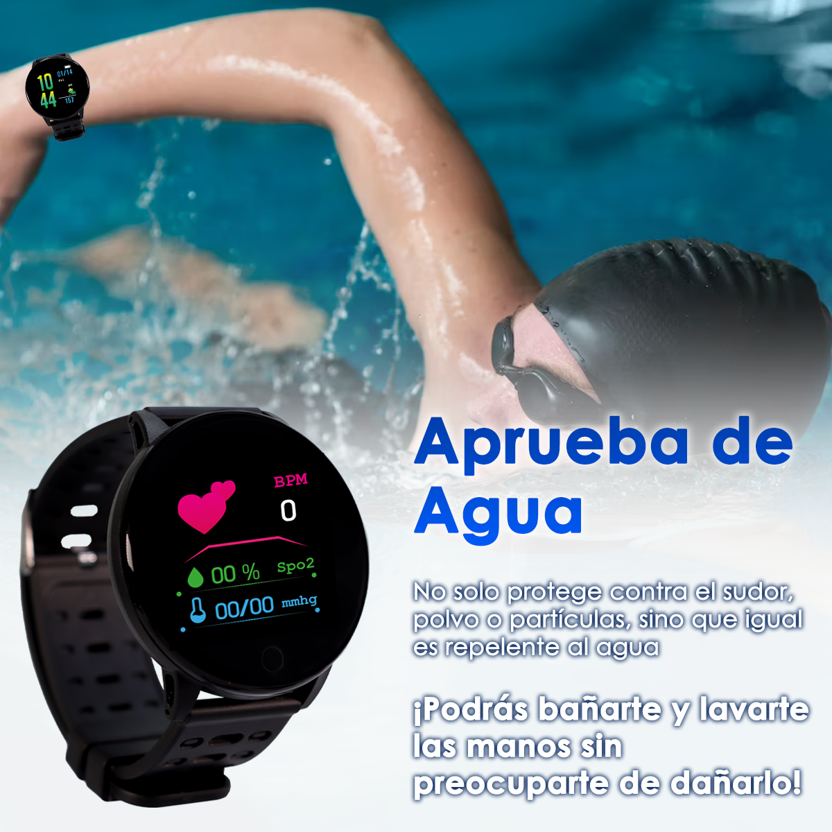 Foto 5 pulgar | Smartwatch STARKET SK-1008-G color Negro