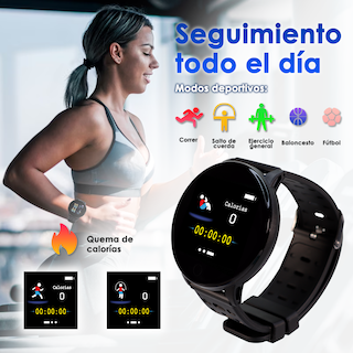 Foto 5 | Smartwatch STARKET SK-1008-G color Negro