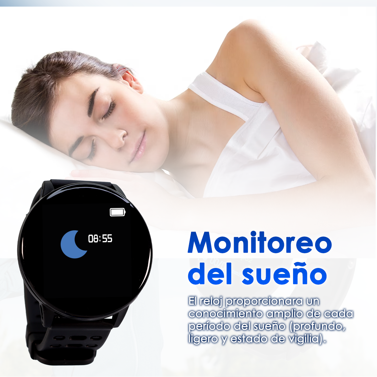 Foto 9 pulgar | Smartwatch STARKET SK-1008-G color Negro