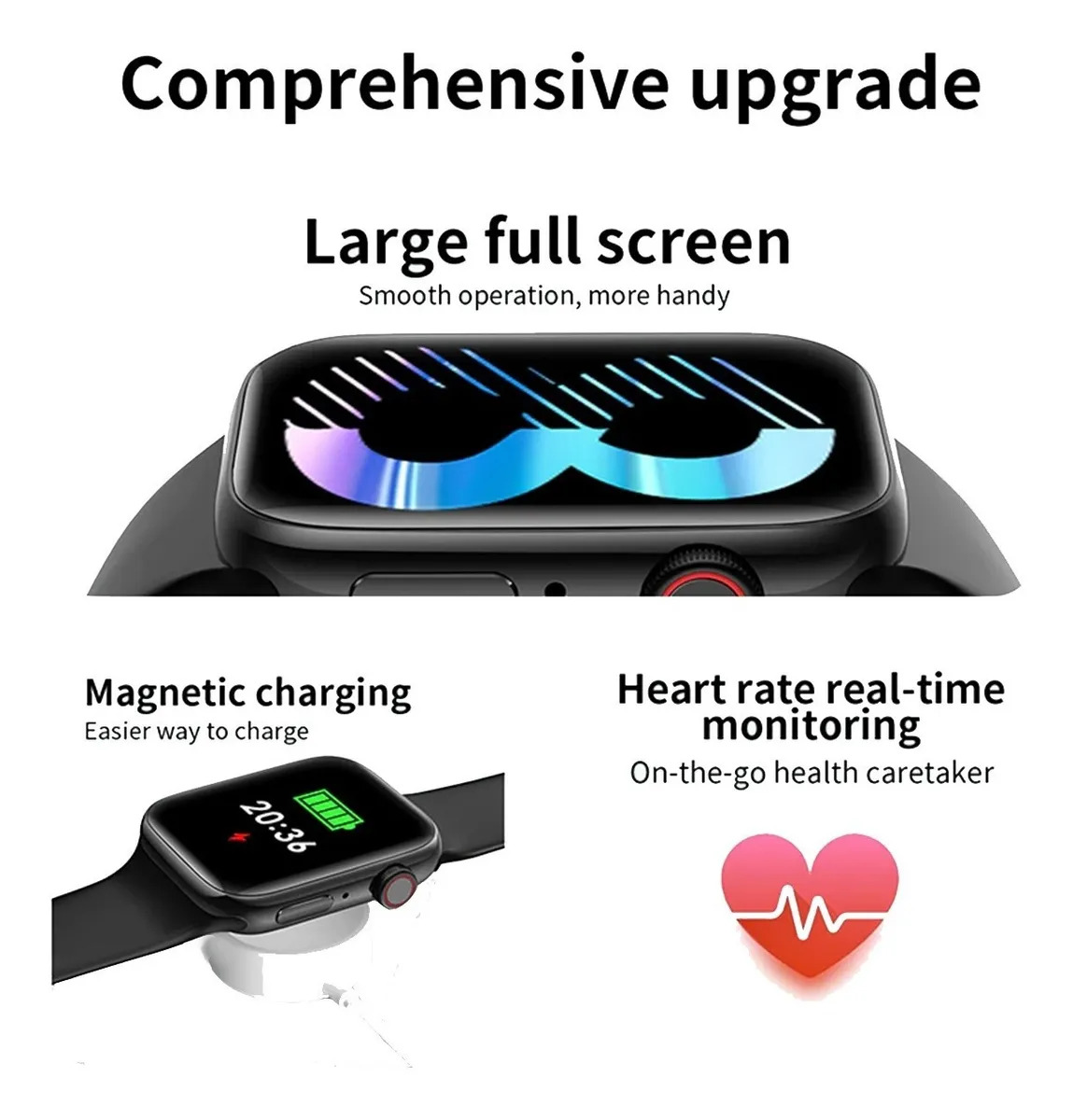 Foto 2 | Smartwatch Fralugio T900 Pro Max L Serie8 color Verde