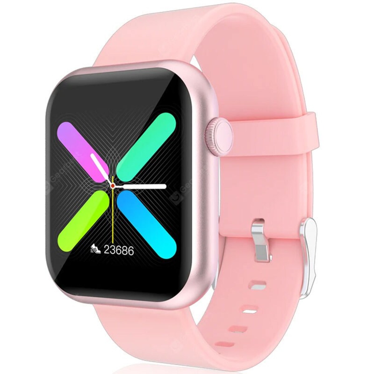 Foto 2 pulgar | Smartwatch Fralugio R3L color Rosa Multi Touch