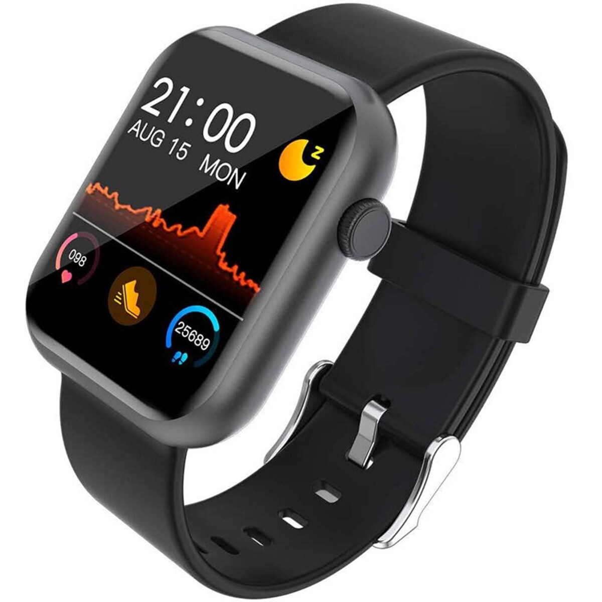 Smartwatch Fralugio R3L color Negro Multi Touch