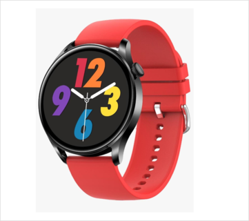 Foto 1 | Smartwatch Fralugio L18 X50 Full Touch HD Rojo