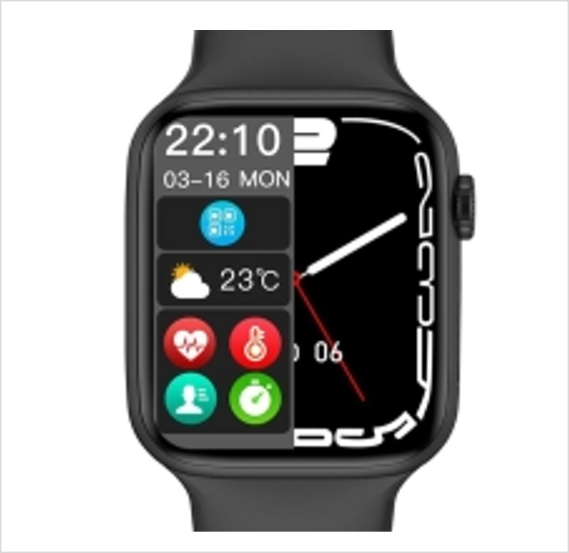 Foto 2 pulgar | Smartwatch Fralugio W27 Pro Perilla Rotativa Full Touch Negro