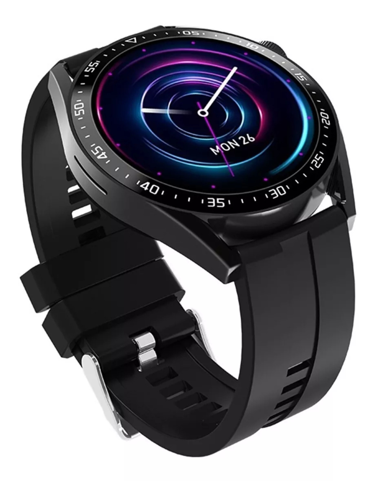 Foto 2 | Smartwatch Fralugio Hw3 con Bluetooth color Negro