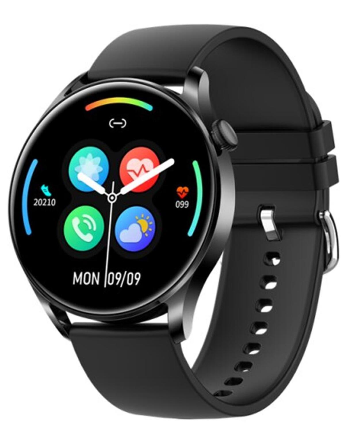 Foto 3 pulgar | Smartwatch Fralugio L18 X50 Full Touch HD color Negro
