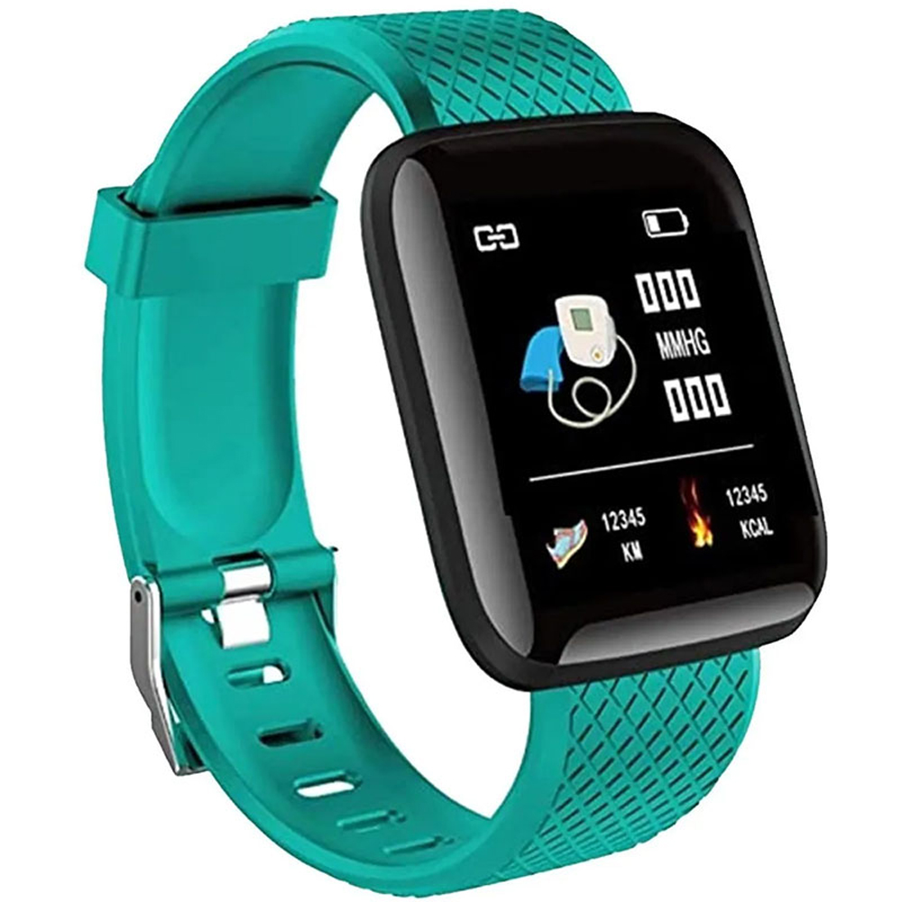 Smartwatch Fralugio 116 Plus Deportivo color Turquesa