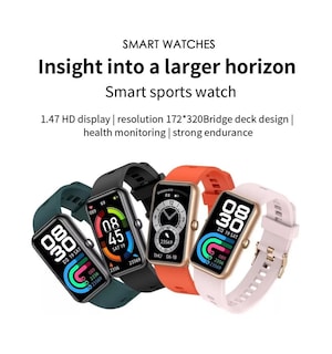 Foto 4 | Smartwatch Fralugio Ml4 Full Touch color Rosa