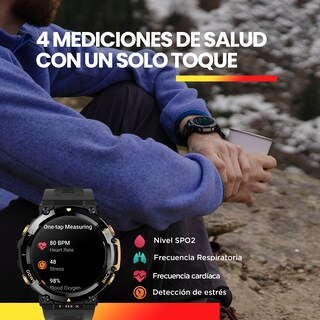 Foto 2 | Smartwatch Amazfit T Rex 2 con Gps Autonomía 24 Días color Beige