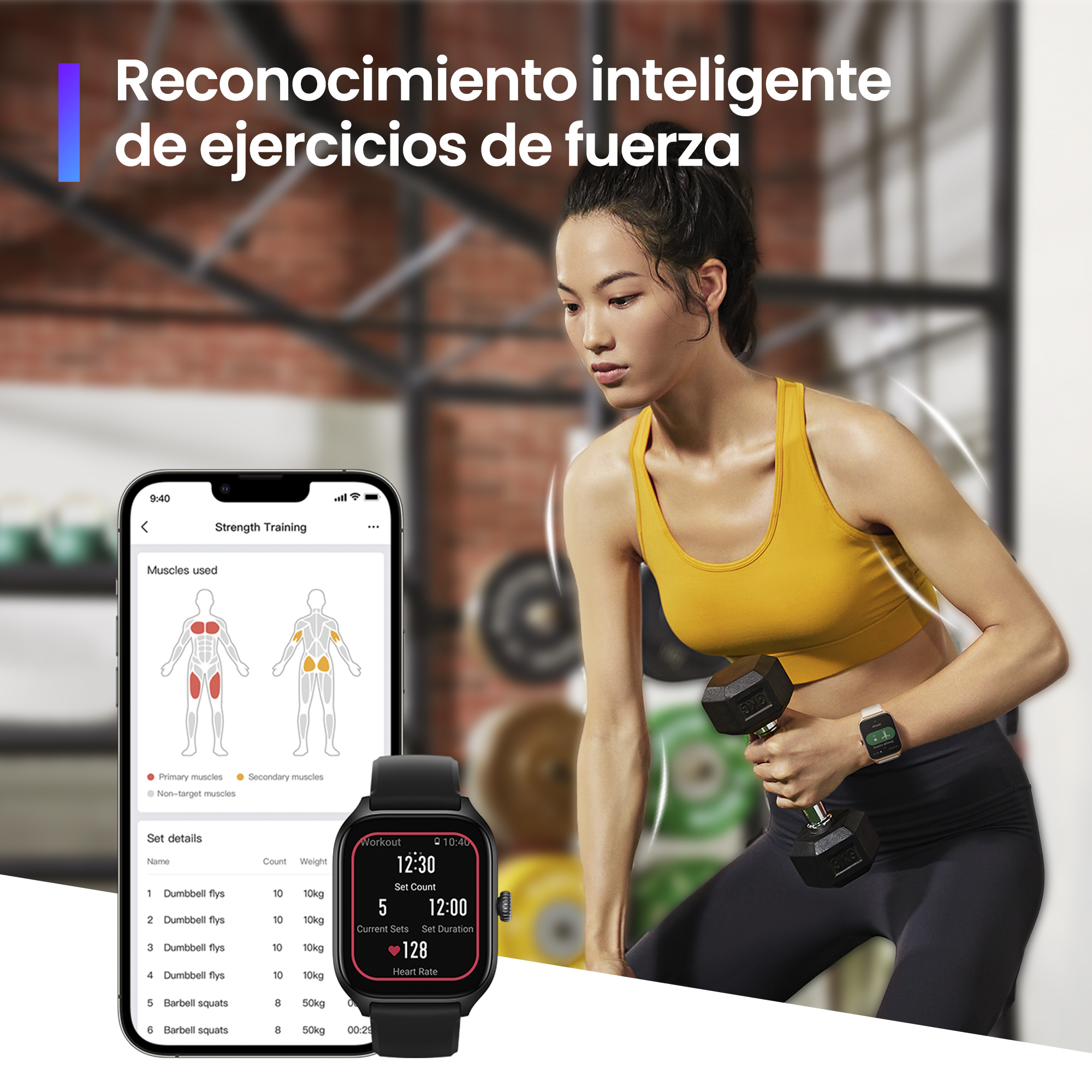 Foto 6 pulgar | Smartwatch Amazfit Gts 4 con Gps Amazon Alexa Autonomía 8 Días color Negro