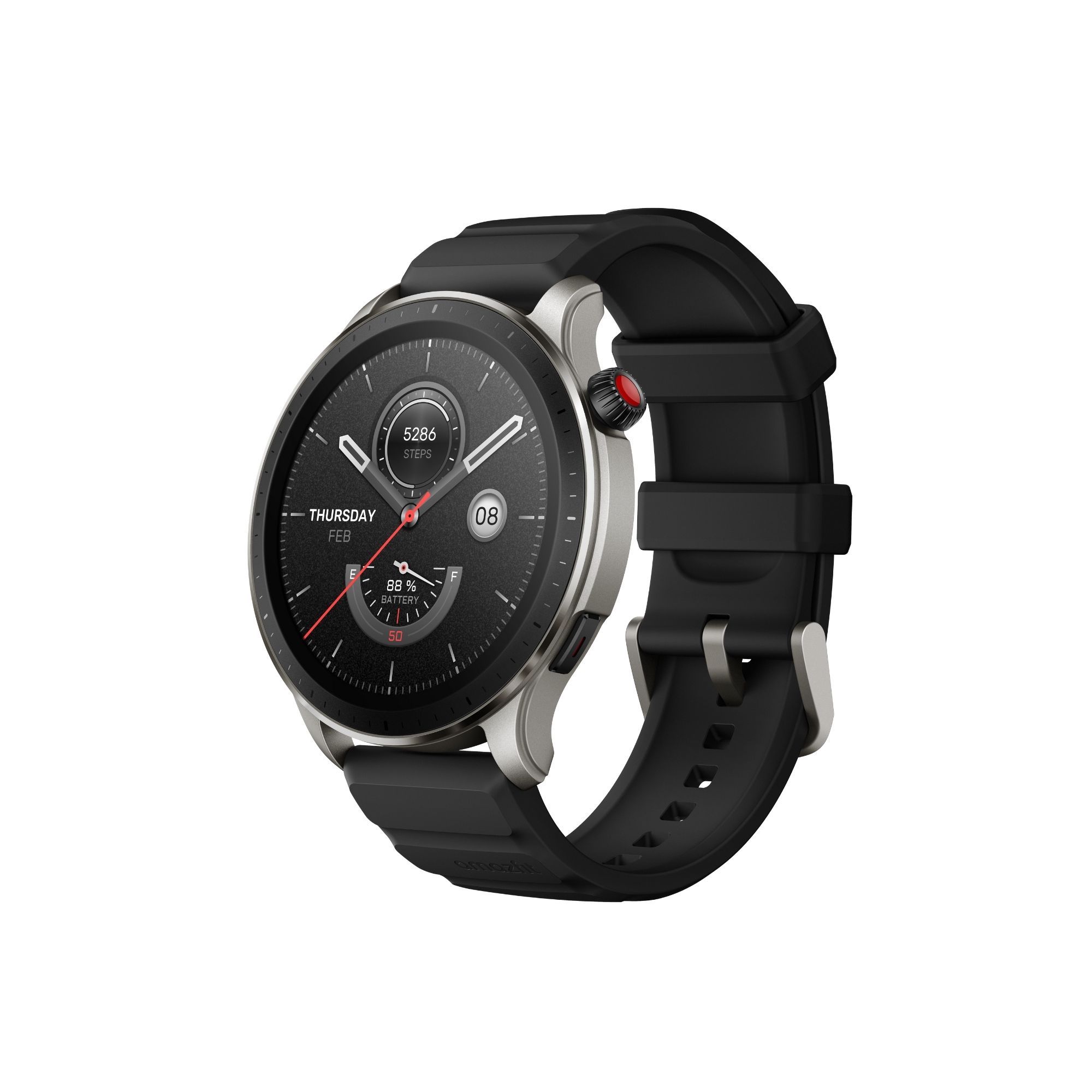 Smartwatch Amazfit Gtr 4 con Gps Amazon Alexa Autonomía 14 Días color Negro