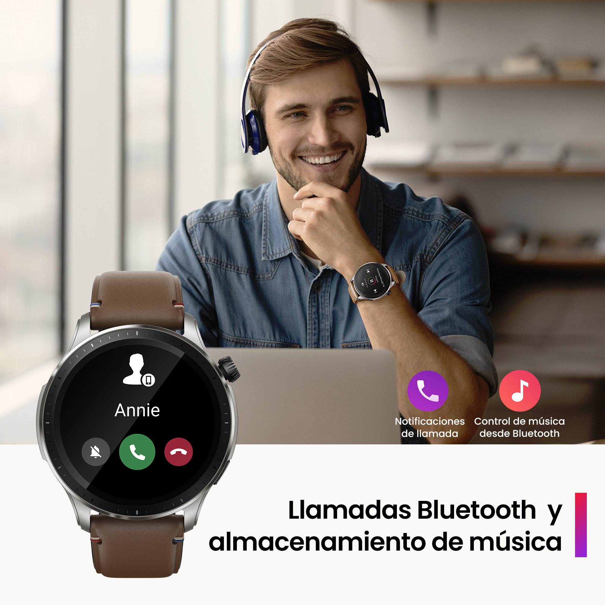 Foto 6 pulgar | Smartwatch Amazfit Gtr 4 con Gps Amazon Alexa Autonomía 14 Días color Negro