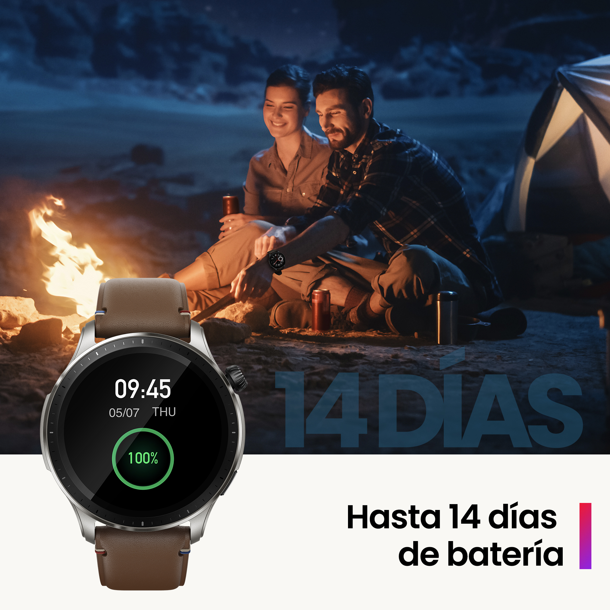 Foto 8 pulgar | Smartwatch Amazfit Gtr 4 con Gps Amazon Alexa Autonomía 14 Días color Café