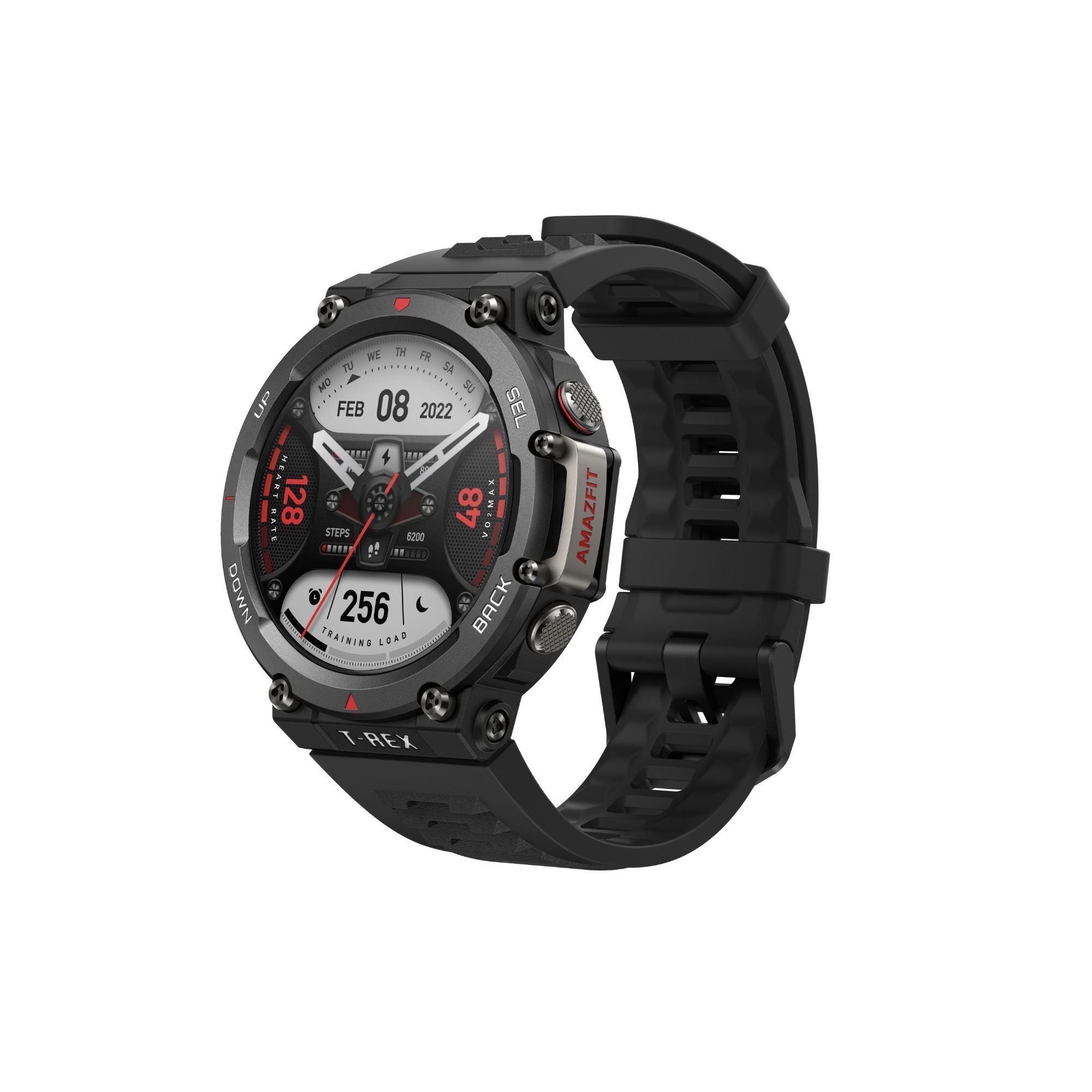 Smartwatch Amazfit T Rex 2 con GPS Autonomía 24 Días Negro