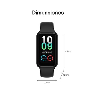 Foto 7 | Tracker Amazfit Band 7 con Alexa Batería de hasta 18 Días Negro